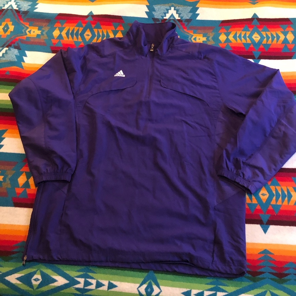 Adidas Team Quarter ZIP windbreaker jacket XL